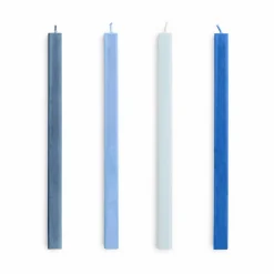 HAY Square Candle ljus mix 4-pack Blues