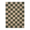 Classic Collection Square matta Green-natur 200x300 cm