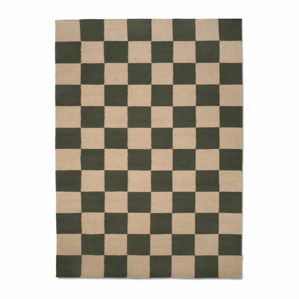 Classic Collection Square matta Green-natur 200x300 cm