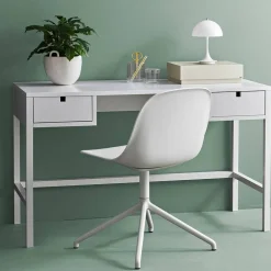 1898 Square skrivbord Vit