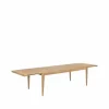 GUBI S-table matbord oak matt lacqured extendable