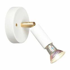 Hot Örsjö Belysning Star 1 vägglampa/taklampa vit med kopplingshus