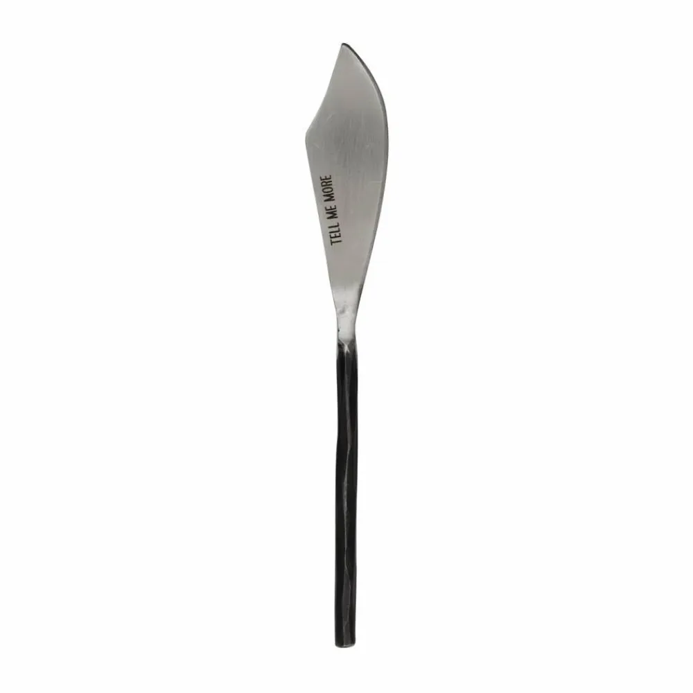 Sale Tell Me More Steel ostkniv small Opolerat stål