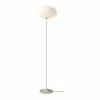 Clearance GUBI Stemlite golvlampa Pebble grey-opalglas 150 cm