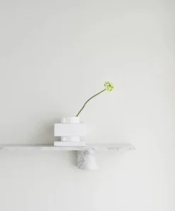 Normann Copenhagen Sten Shelf hylla 80 cm White marble
