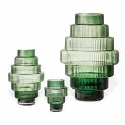 POLSPOTTEN Steps vas S 30 cm Dark green