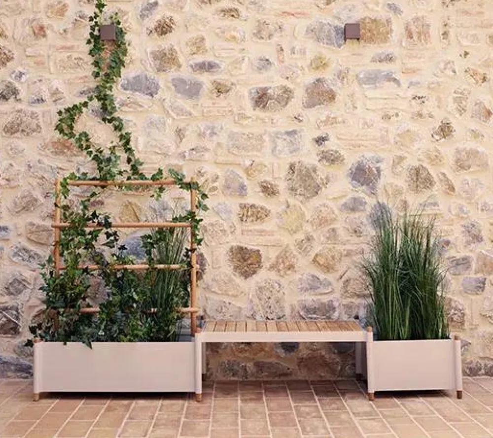 Cane-line Sticks blomlåda 57x103 cm Sand