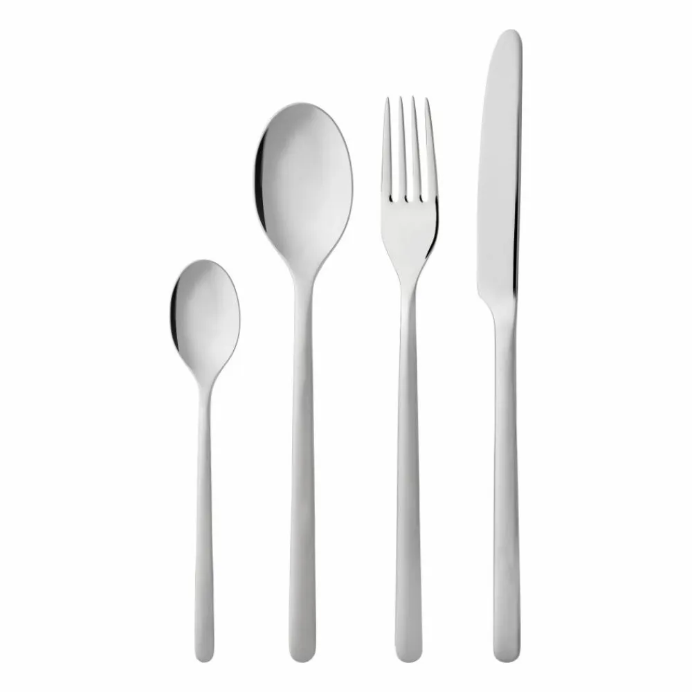 Clearance Gense Still bestickset 16 delar Matt-blankt stål