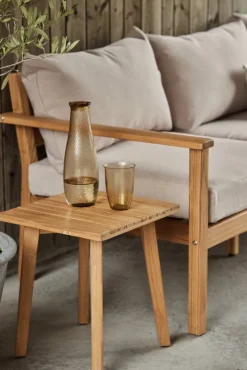 Online 1898 Stockaryd hörnsoffa teak/beige