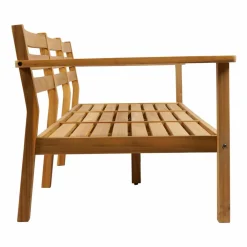 Outlet 1898 Stockaryd soffa 3-sits teak/dark grey