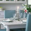 Clearance Englesson Stockholm matbord rektangulärt whitewash 2 ilägg á 45cm