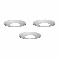 STOFF Nagel ljusmanschett 3-pack Krom