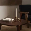 STOFF Nagel ljusstake Bronzed brass