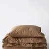 Tell Me More Stonewashed linen örngott 50x60 cm 2-pack Hazelnut
