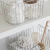 Best Mette Ditmer Store-it förvaringskorg medium Chrome