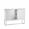 Best A2 Story sideboard vit vit marmortopp vitt stativ