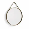 HAY Strap Mirror spegel Ø70 cm Light brown
