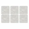 Discount Pimpernel Strawberry Thief glasunderlägg 6-pack Grey
