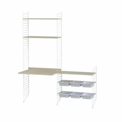 Clearance String barnrum ask & vit - Kombination E