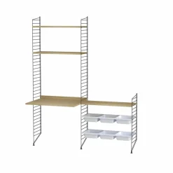Barn String barnrum ek & svart - Kombination E