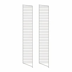 Discount String golvgavel Mörkbrun 200x30 cm 2-pack