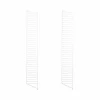 String golvgavel vit 200x30 cm 2-pack