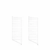 String golvgavel vit 85x30 cm 2-pack