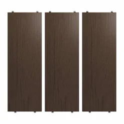 String hyllplan Mörk ek 58x20 cm 3-pack