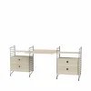 String kontor ask & svart - Kombination C