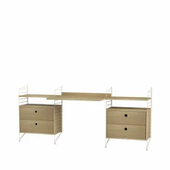 String kontor ek & beige - Kombination C