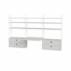 String kontor kombination F - vit