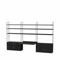 String kontor svart - Kombination F