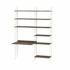 Sale String kontor valnöt & beige - Kombination B