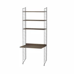 Clearance String kontor valnöt & svart - Kombination A