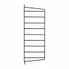 New String väggavel Svart 50x20 cm 1-pack
