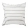 Discount Lexington Striped Cotton Poplin örngott 65x65 cm White
