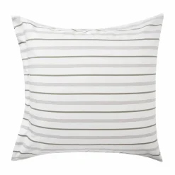 Discount Lexington Striped Cotton Poplin örngott 65x65 cm White
