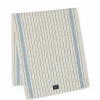 Lexington Striped löpare 250x50 cm Naturvit-blå