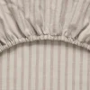 New Garbo&Friends Stripe Mauve dra-på-lakan 60x120x20 cm
