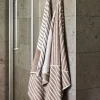 New NJRD Stripes badhandduk 70x140 cm Beige