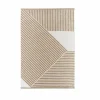 Clearance NJRD Stripes badhandduk 100x150 cm Beige