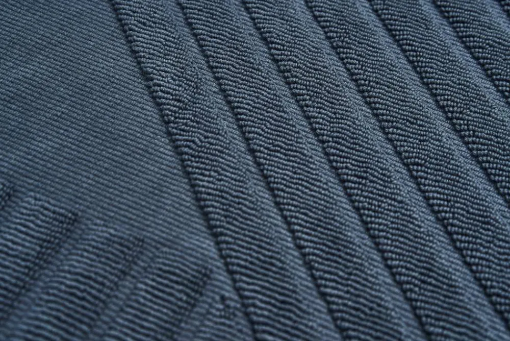 NJRD Stripes badrumsmatta 50x90 cm Blå
