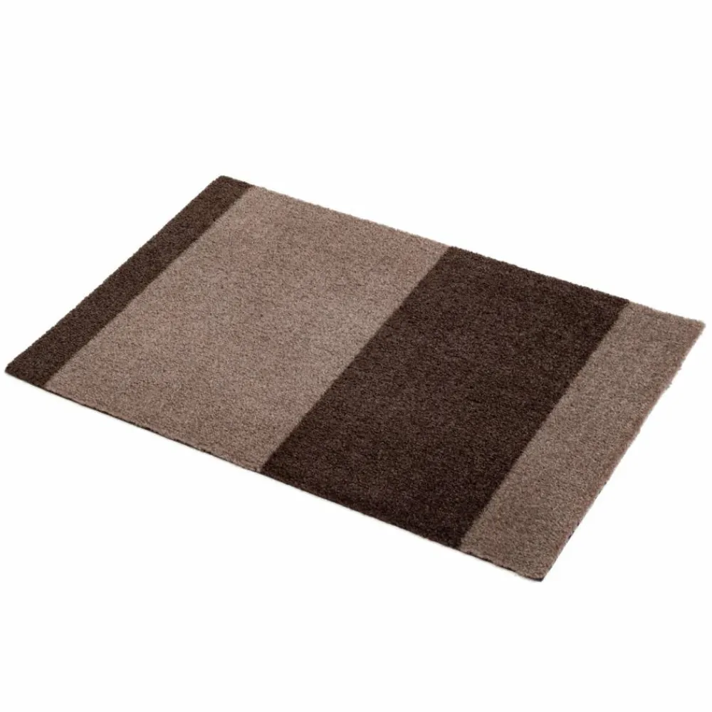 Outlet tica copenhagen Stripes dörrmatta horisontell Sand-brown 40x60 cm