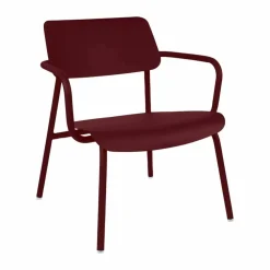 Hot Fermob Studie loungestol Black cherry (vinröd)