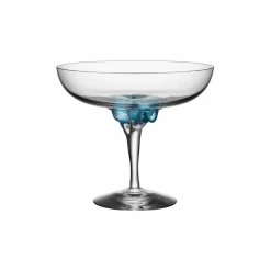 New Kosta Boda Sugar Dandy coupeglas 32 cl Blå