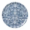 Klippan Yllefabrik Sunflower bricka Ø38 cm Dark denim