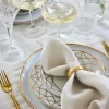 Sale Himla Sunshine servett 4-pack Fog (beige)