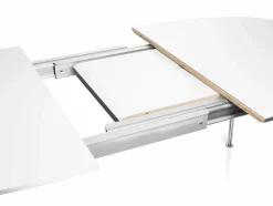 Fritz Hansen Superellips B620 matbord 170-270x100 cm White laminate-chrome
