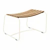 Fermob Surprising Teak fotpall Latte beige (beige)
