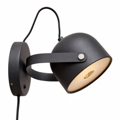 CO Bankeryd Svejk 13 vägglampa Svart-nickel